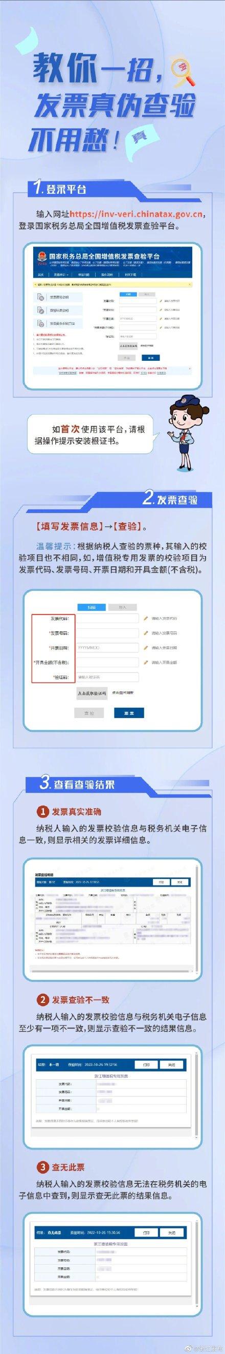 如何查验发票真伪