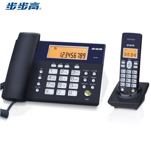 步步高电话w101说明书图标
