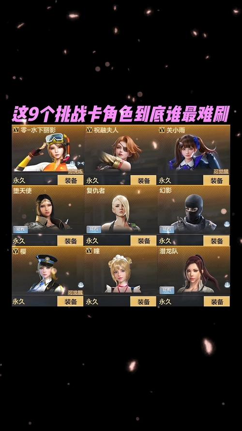 cf挑战角色樱和瞳哪个好图标