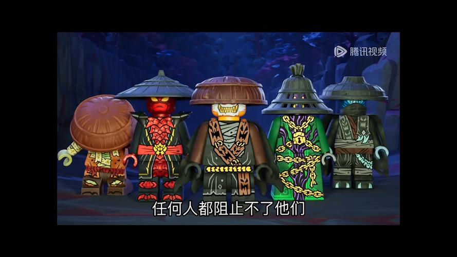 幻影忍者封五人组元素