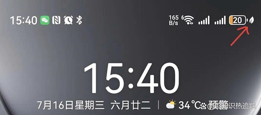 左上角时间旁边的图标是什么