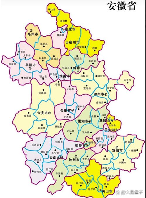 安徽最小的10个县