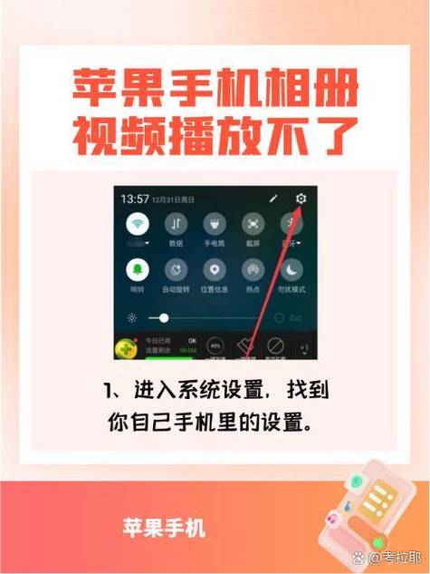 苹果手机以前照片视频播放不了
