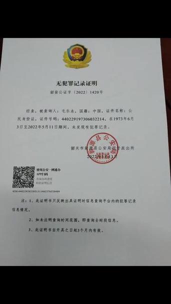 无犯罪证明需要什么材料截图