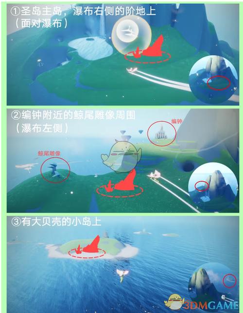 圣岛编钟位置截图