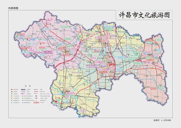 河南省许昌地图
