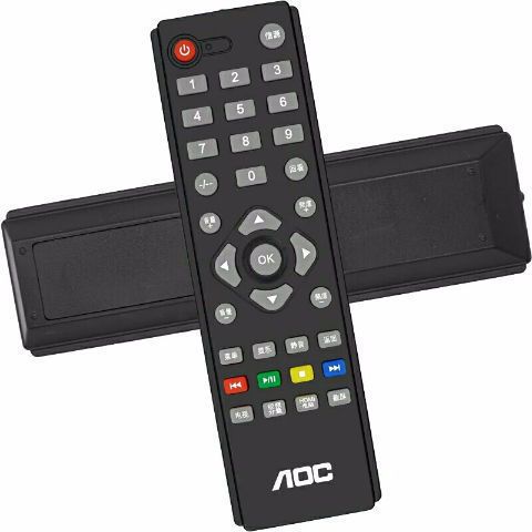 aoc电视开机键在哪