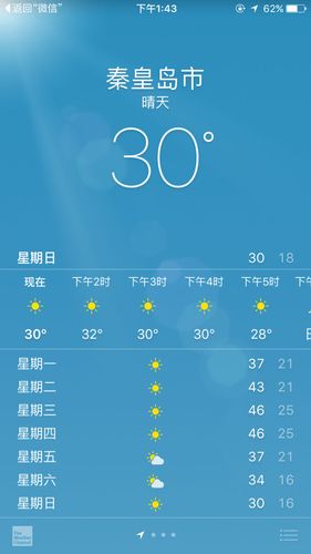 苹果的天气为什么显示不出来截图