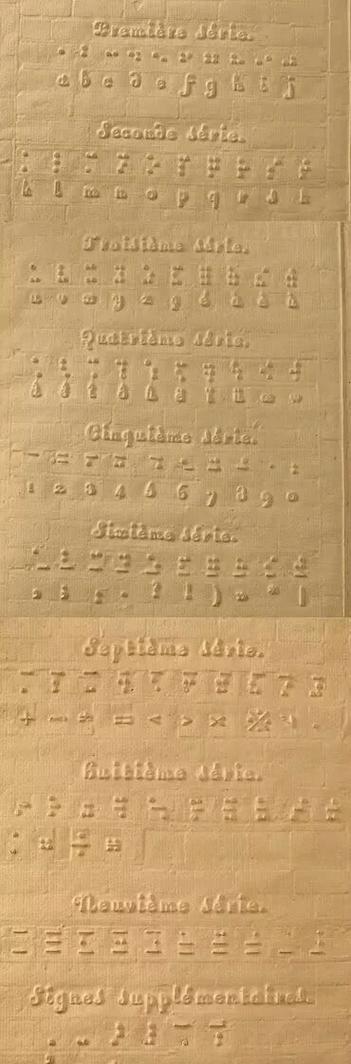 盲文字体可复制图标