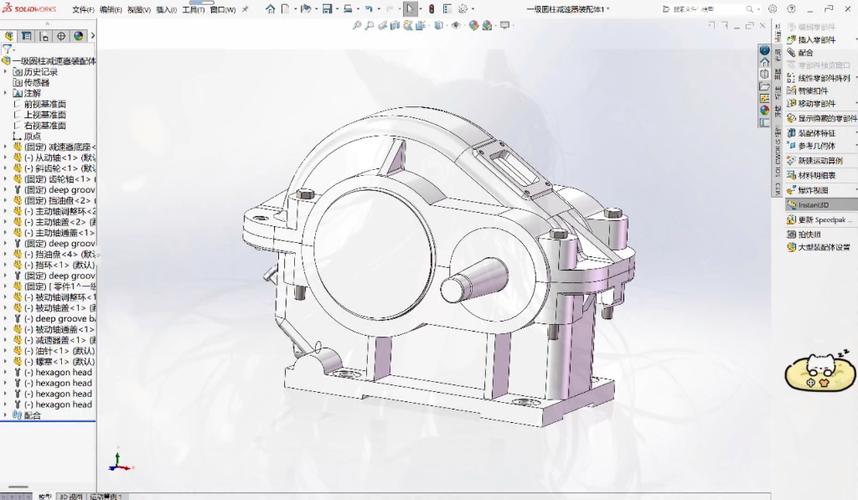 solidworks齿轮轴的绘制
