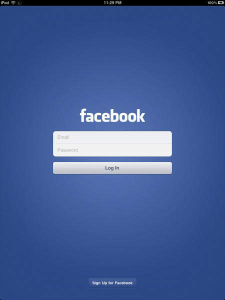 facebook登录网页版