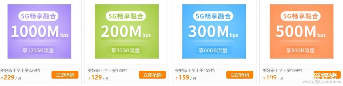 电信宽带100兆免费升级200兆