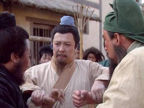 刘备劝架表情包截图