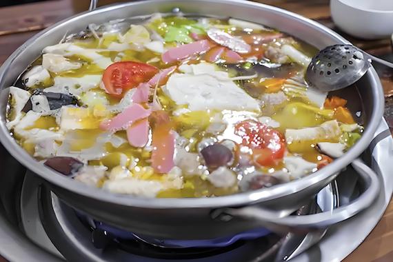东北酸菜火锅的做法大全