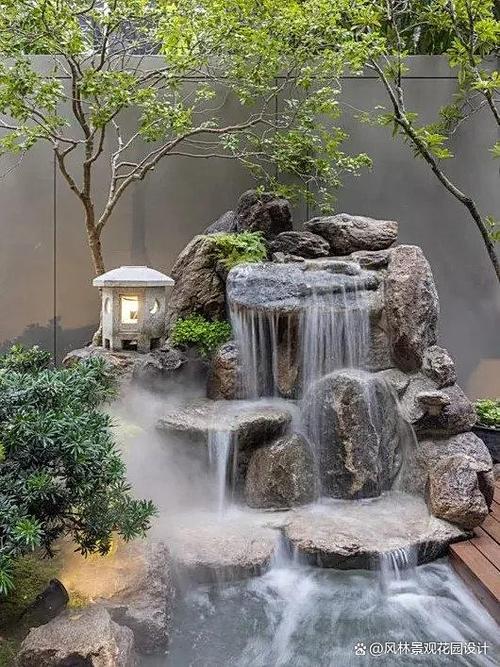 流水庭院
