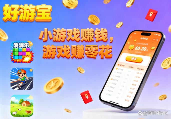 无门槛无广告赚钱游戏推荐