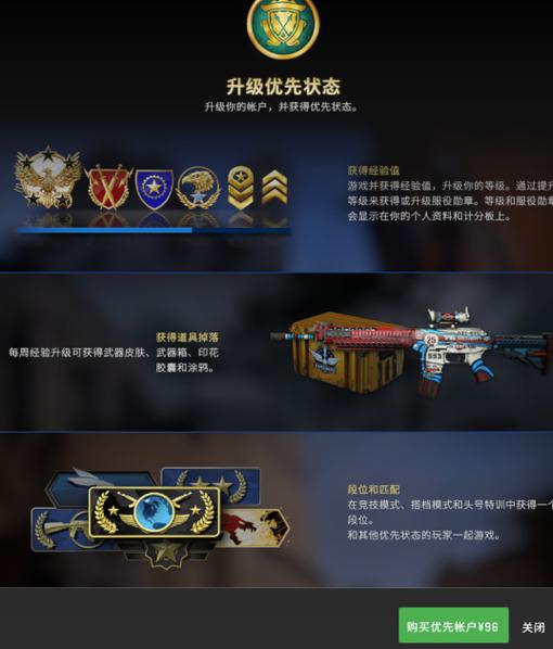 csgo优先账户有什么用截图