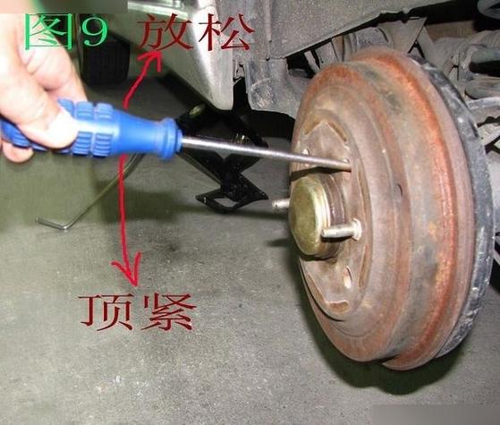 自行车鼓刹怎么调松紧图解缩略图