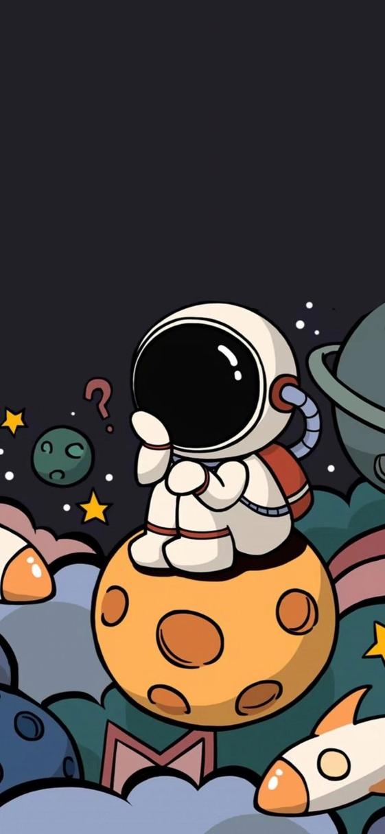 太空人手机壁纸游戏截图