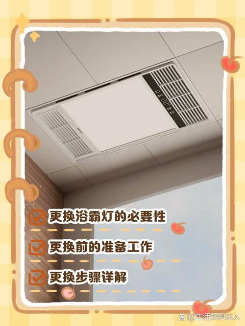 浴霸面板灯坏了怎么换图标