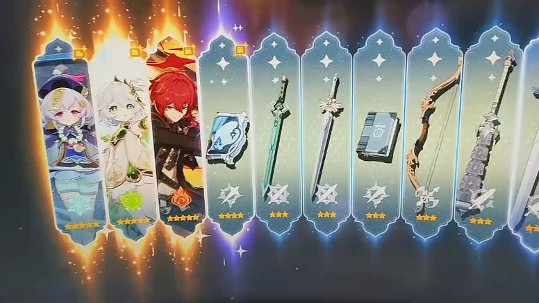 原神十连出金技巧