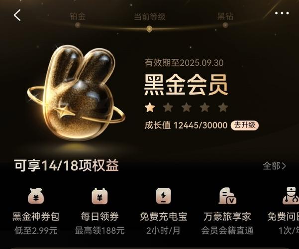 美团黑金等级会下降吗缩略图