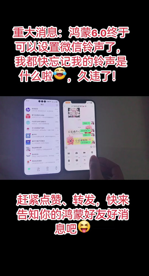 鸿蒙6.0微信无法设置铃声怎么办缩略图