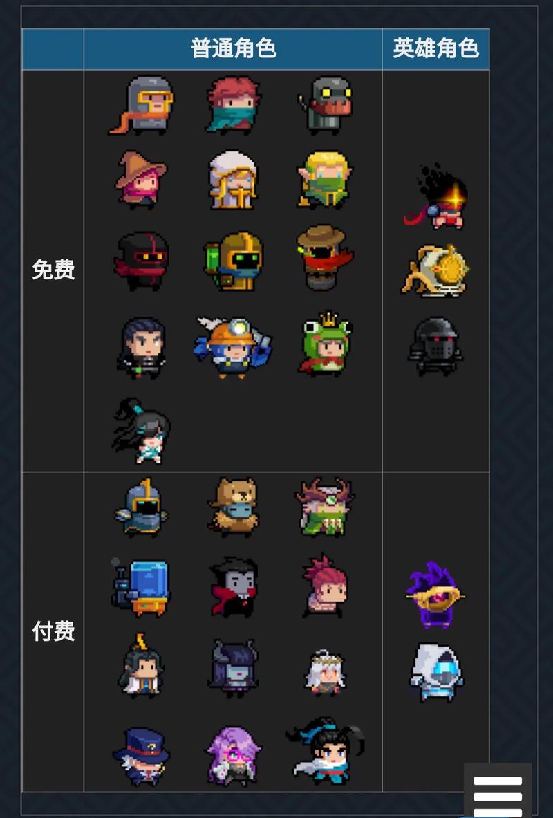 元气骑士全人物截图