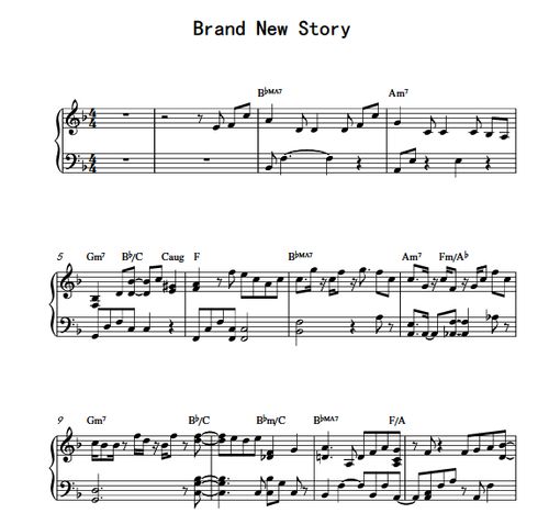 brand new story中文版