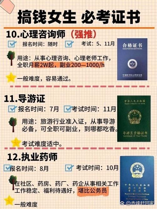 考什么证不工作就有钱