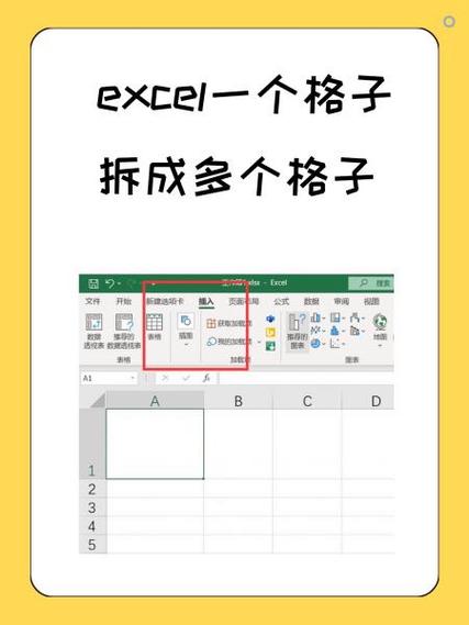 怎么让一个格子变成多个格子