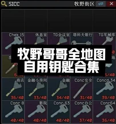 逃离塔科夫街区钥匙图标