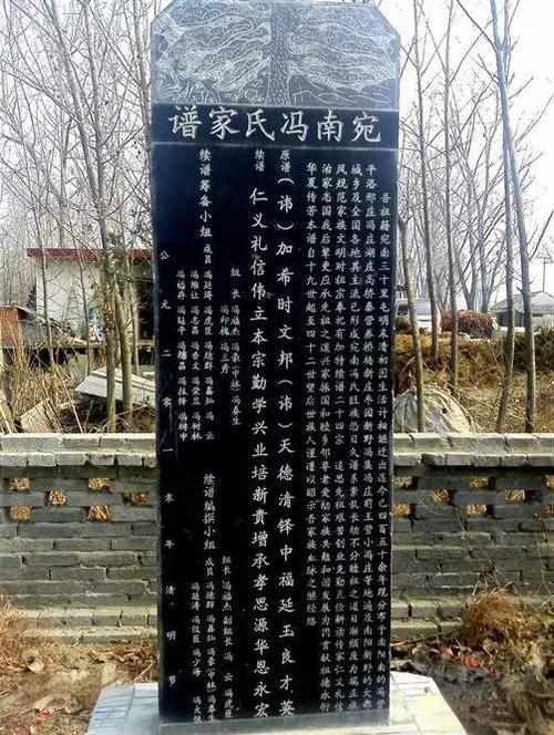 山西大槐树冯氏家谱