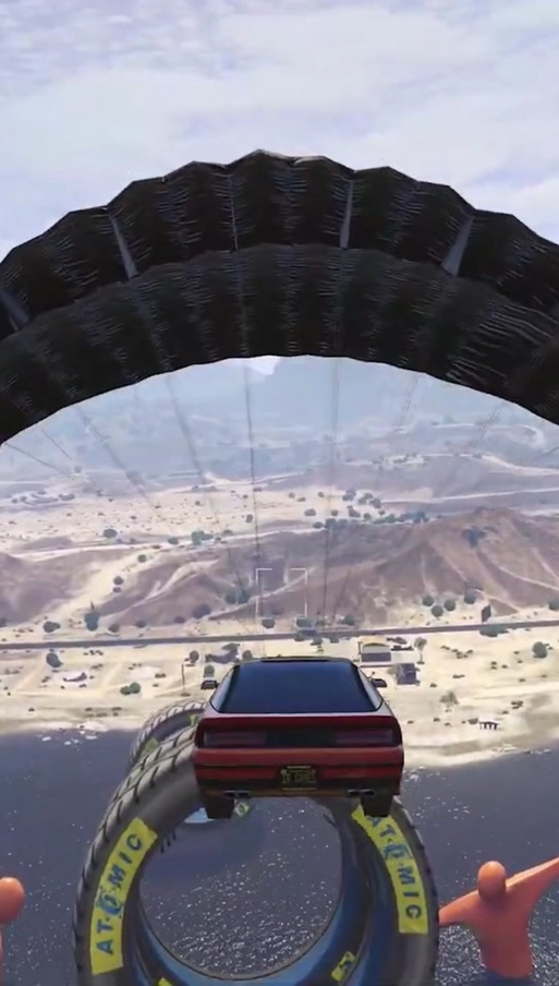 gta5如何背上降落伞图标