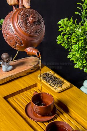 倒茶的视频素材