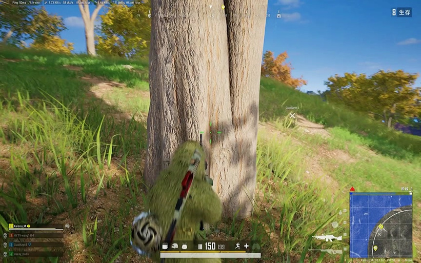 pubg建筑边缘闪烁截图