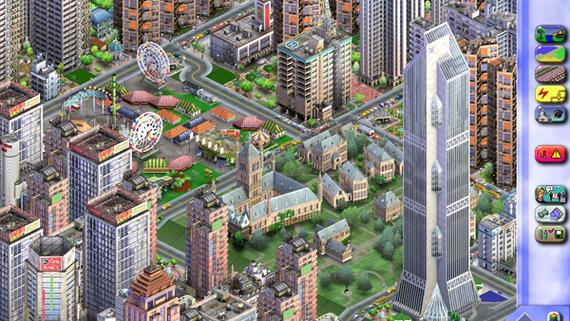 模拟城市3000布局