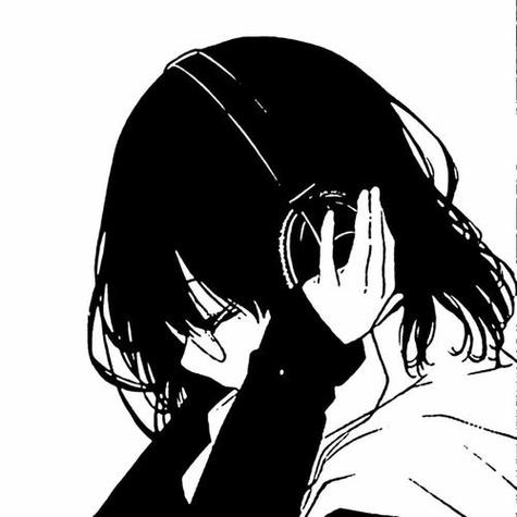 女头像ins高级感黑白