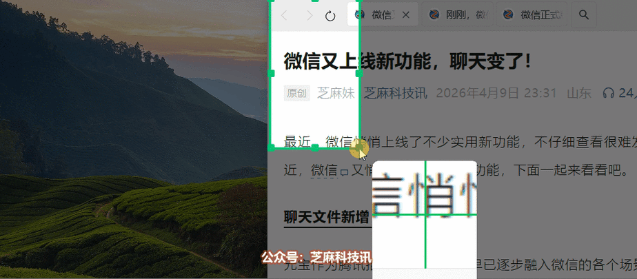 微信4.1.9正式发布
新