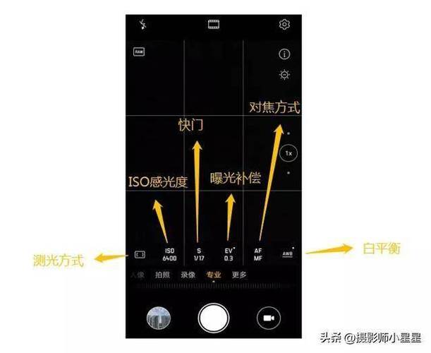 vivo拍星空设置参数