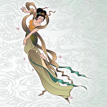 仙女撒花动态表情包
