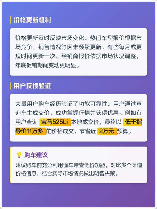 懂车帝查询底价有用吗