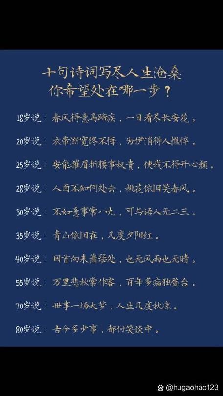 一首写尽人一生的诗图标