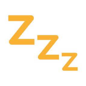 睡觉zzz符号从小到大