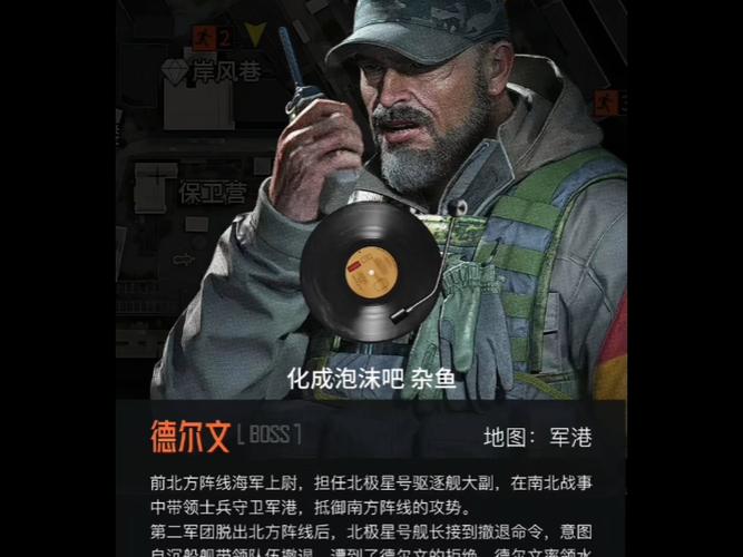 暗区突围军港boss叫什么游戏截图