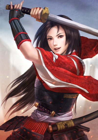 三国无惨甲斐姬图