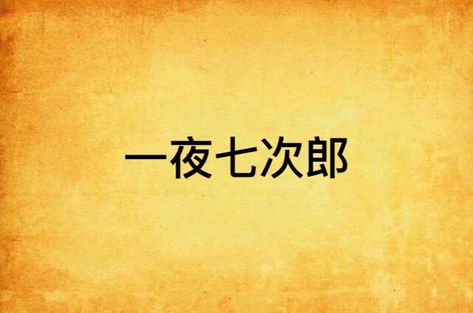 一夜七次郎免费网