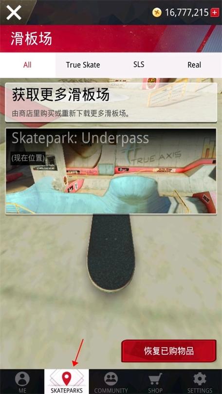 真实滑板2游戏截图
