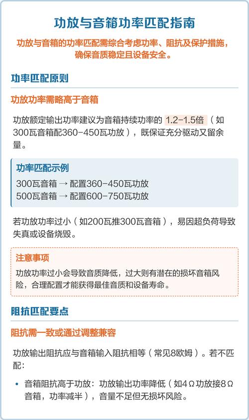 功放功率越大越好吗缩略图
