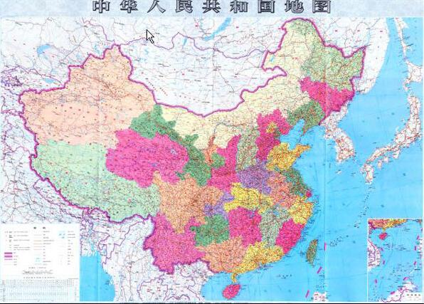 手机查看中国地图